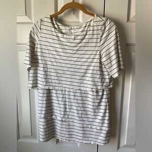 Striped Breastfeeding Tee